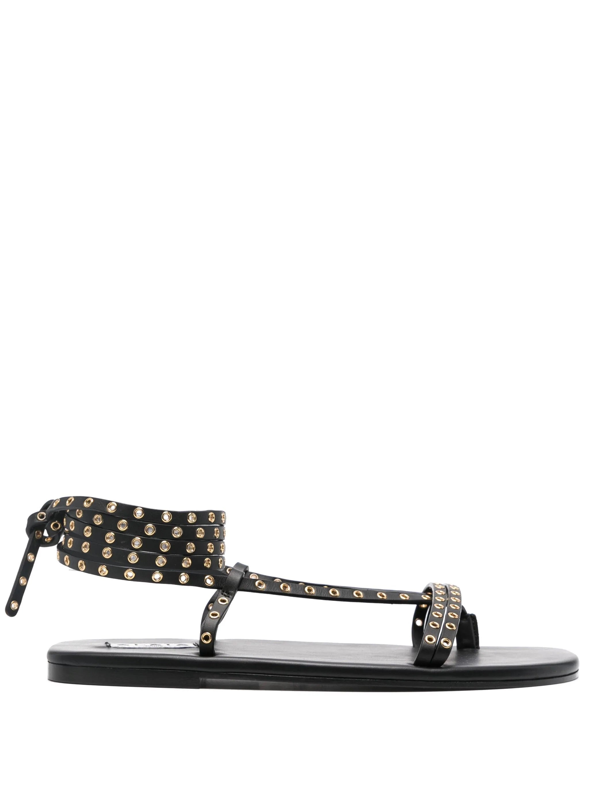 MARSA FLAT SANDALS IN CALFSKIN - 1