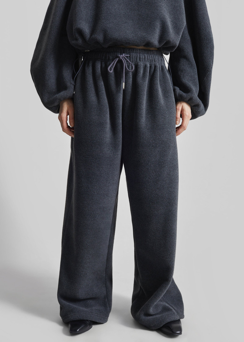 Treveray Fleece Sweatpants - Dark Grey 6