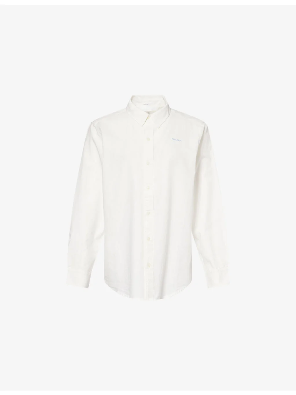 The Bestie Logo-Embroidered Cotton Shirt - 1
