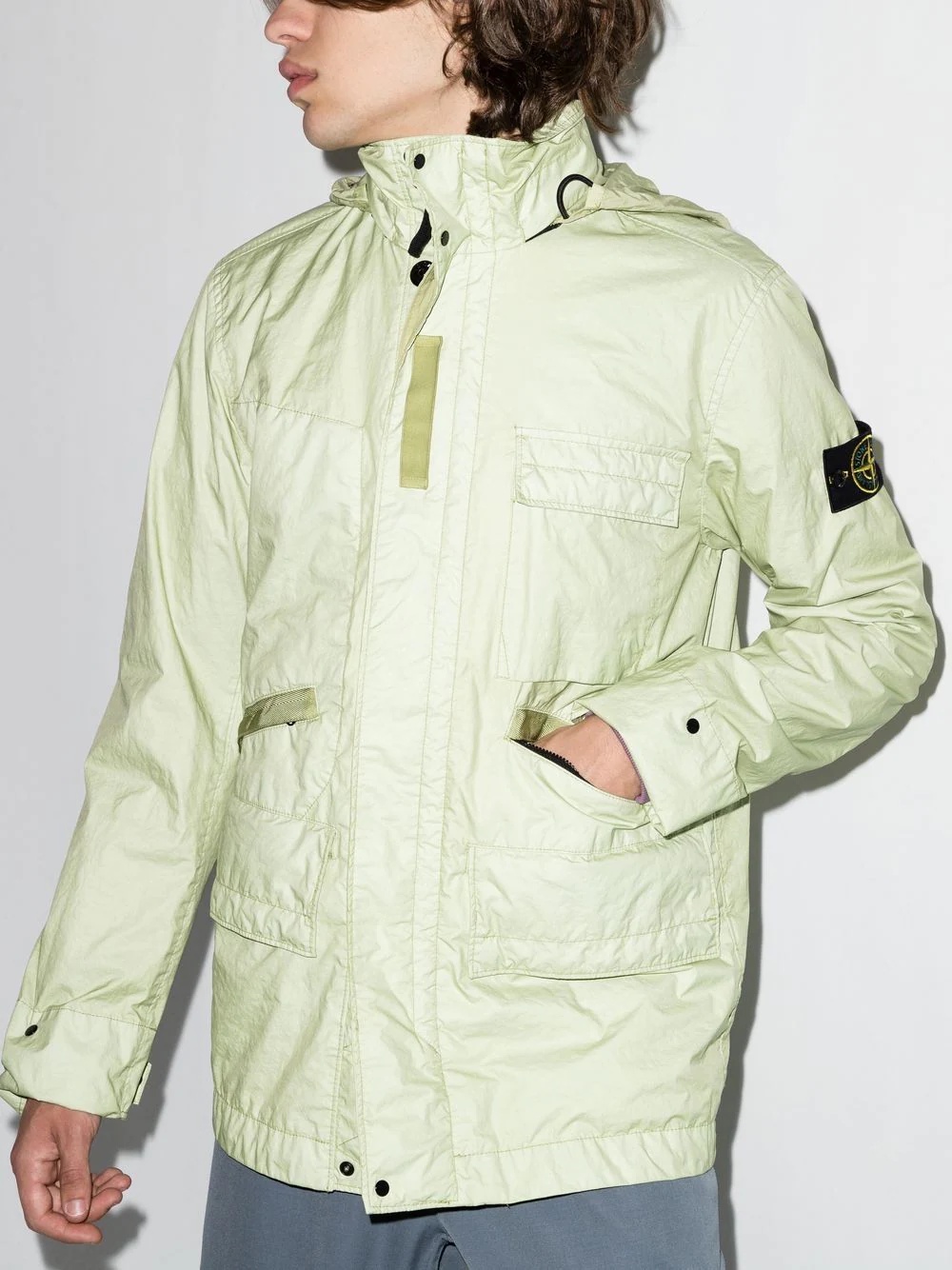 Compass-patch field jacket - 2