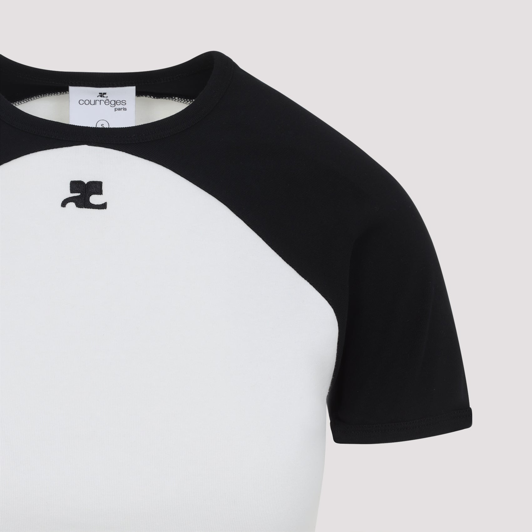 Courreges Circle Contrast T-Shirt Women - 3
