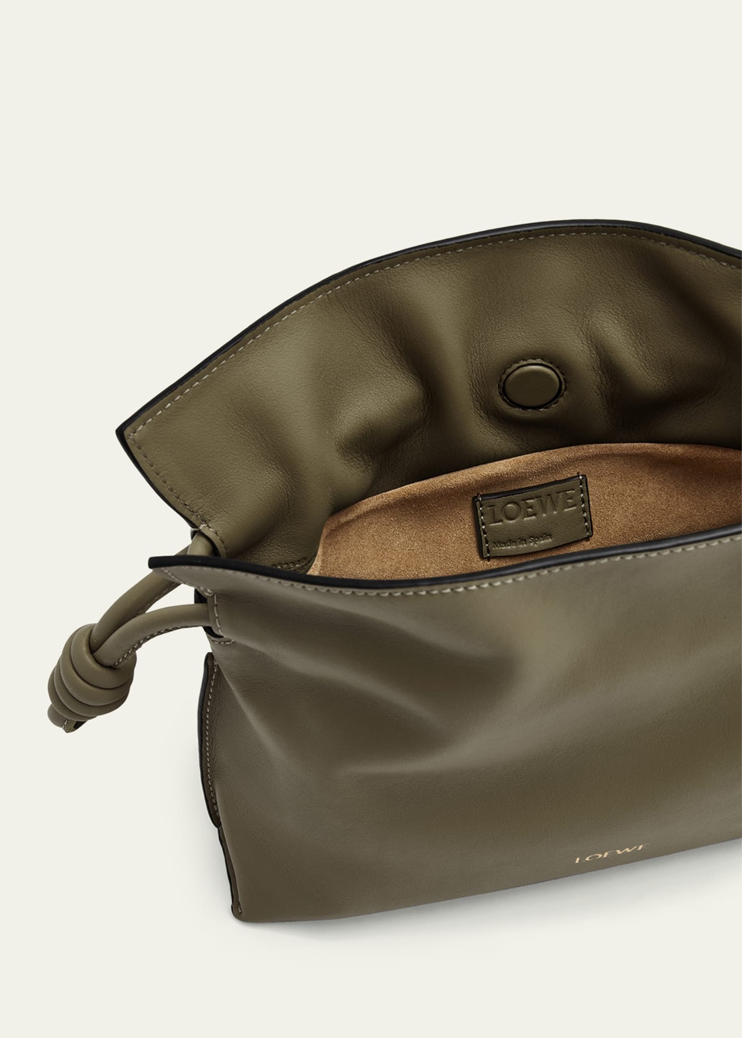Flamenco Mini Leather Clutch Bag - 4