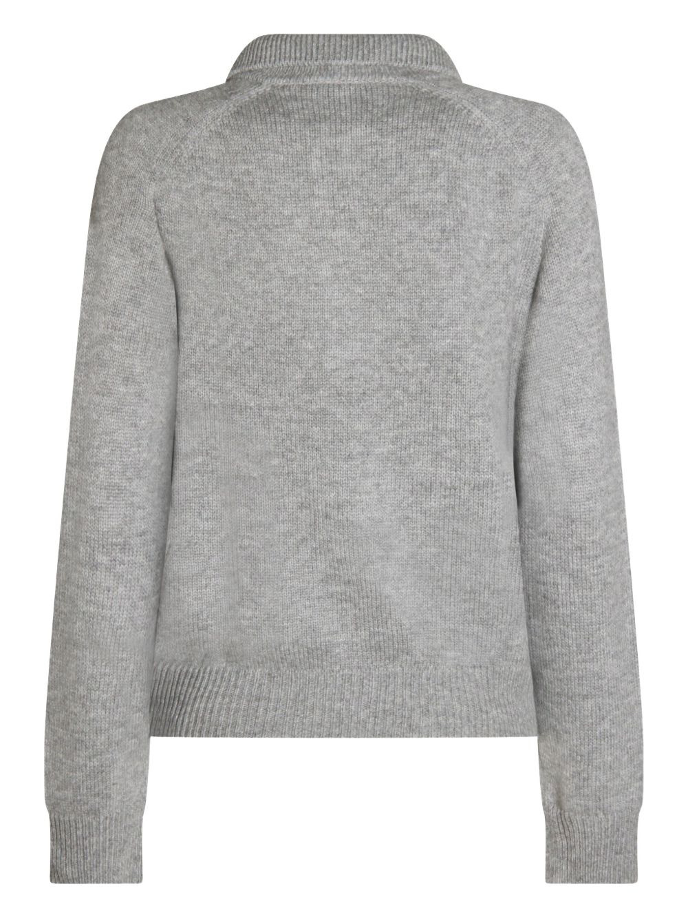polo-neck patch-pocket sweater - 2