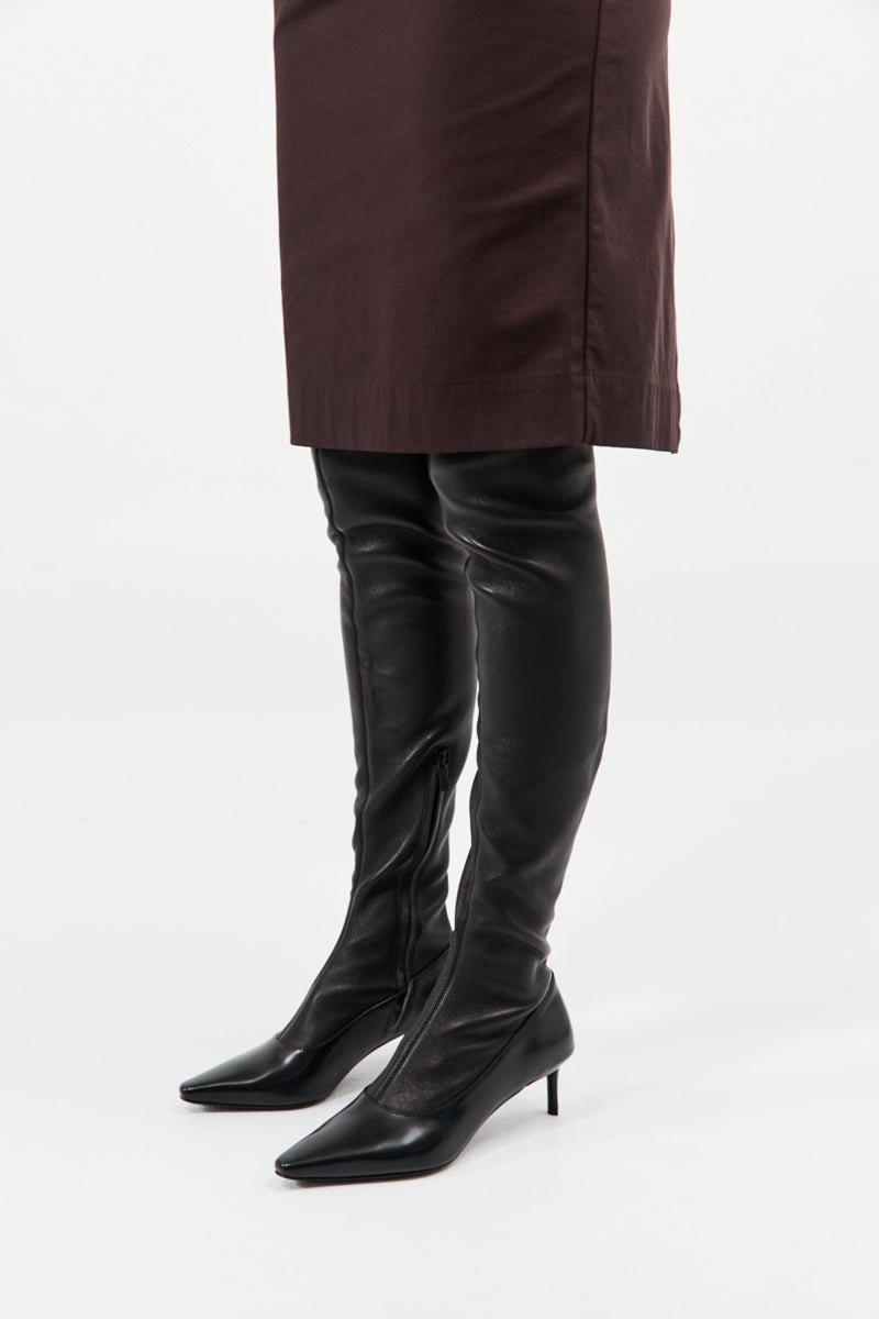 Sock High Boot - Black - 3