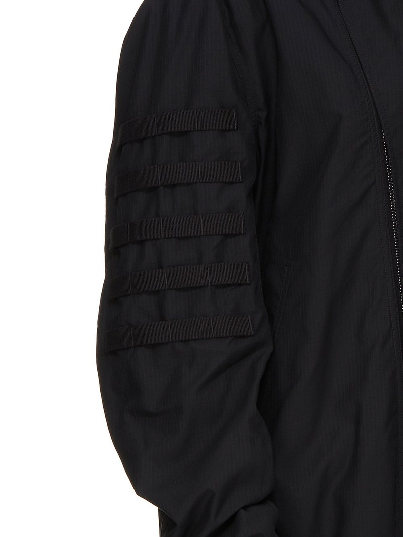 Anthem asymmetric ripstop jacket Black 8