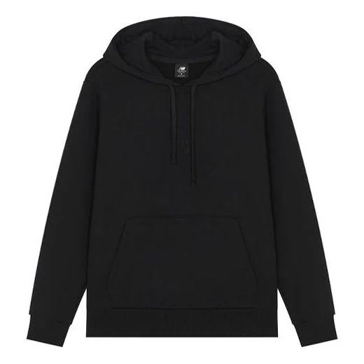 New Balance Solid Color Knit Couple Style Black AMT21570-BK - 1