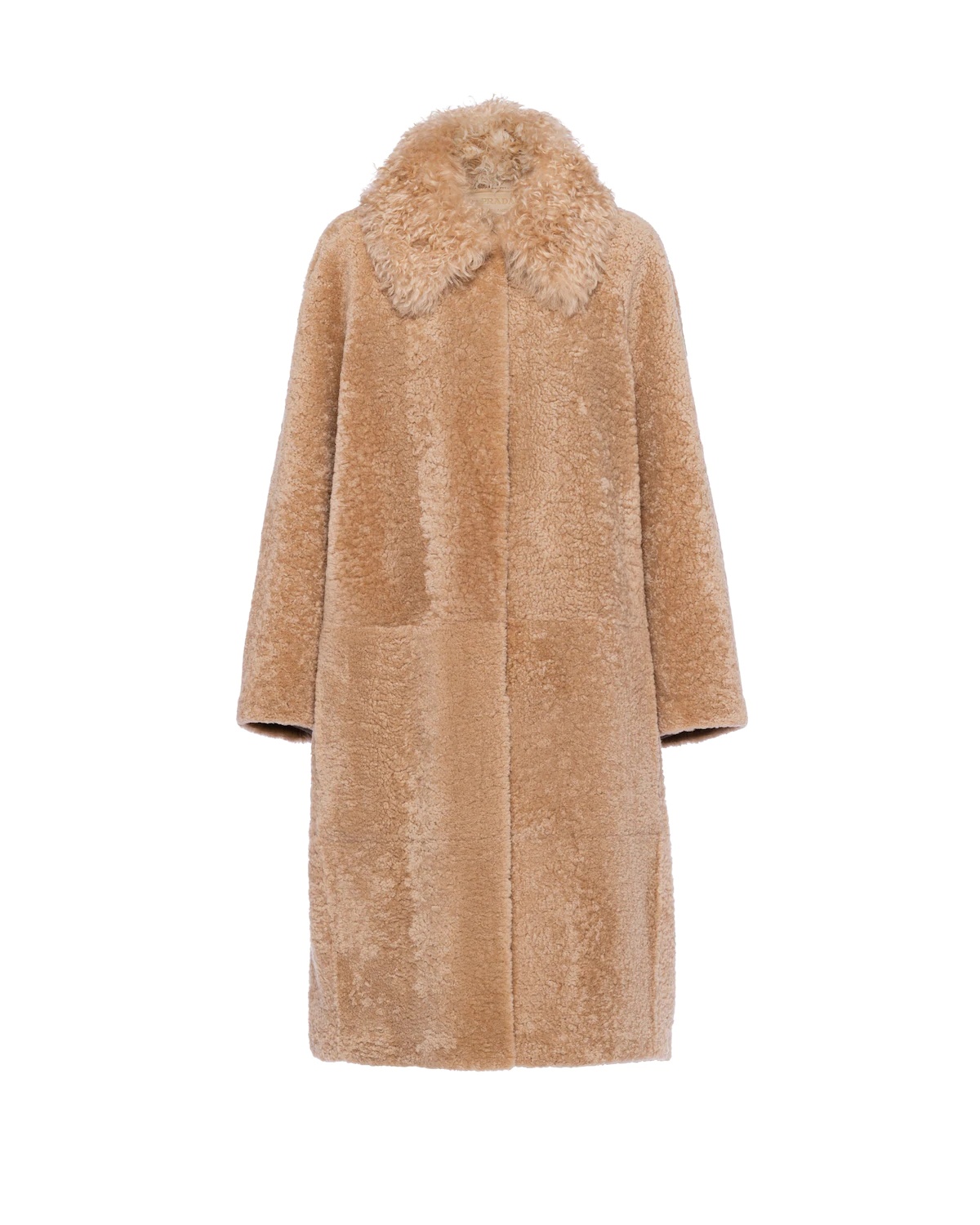 Shearling fur coat - 1