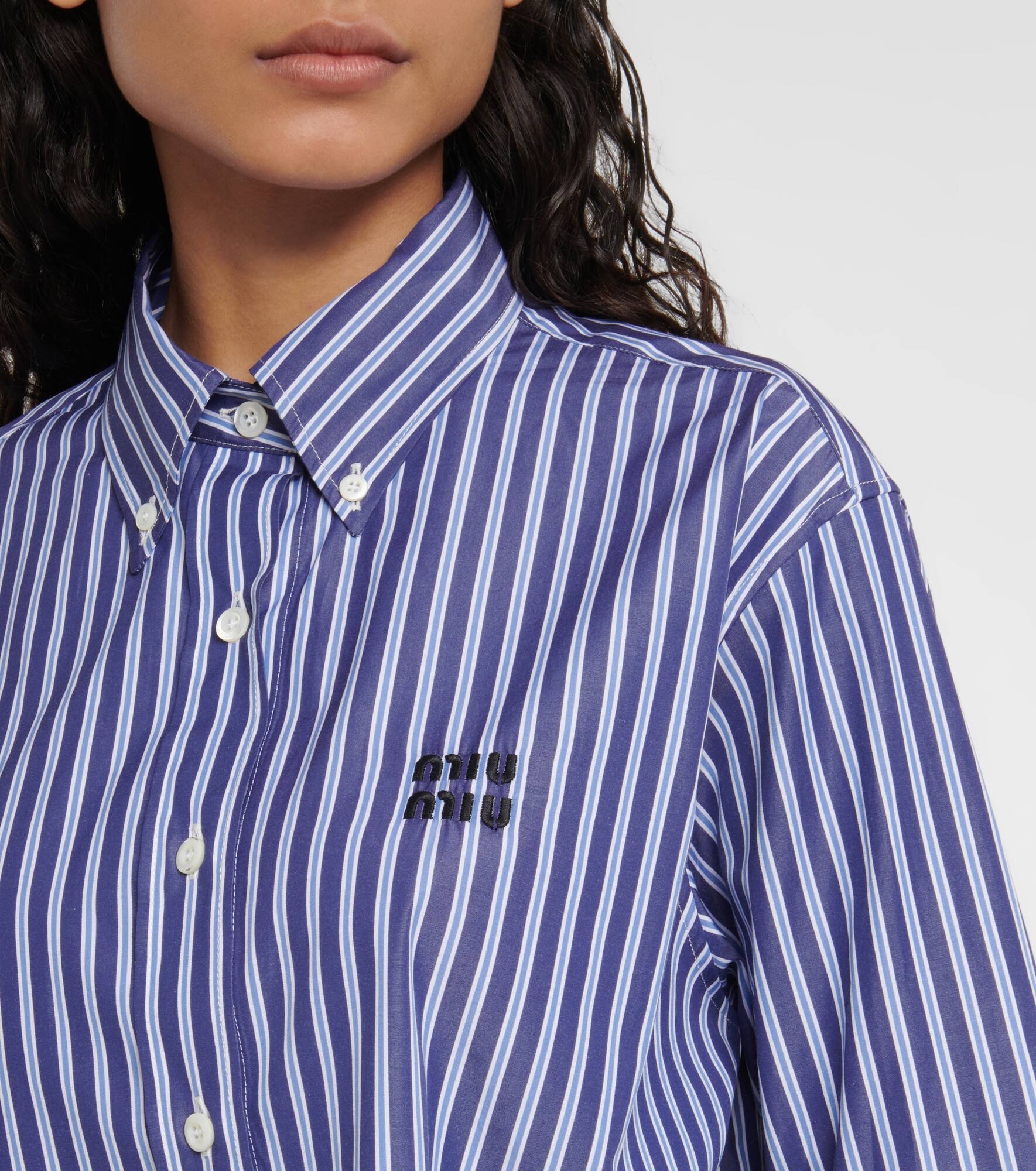Long-sleeve cropped shirt - 4