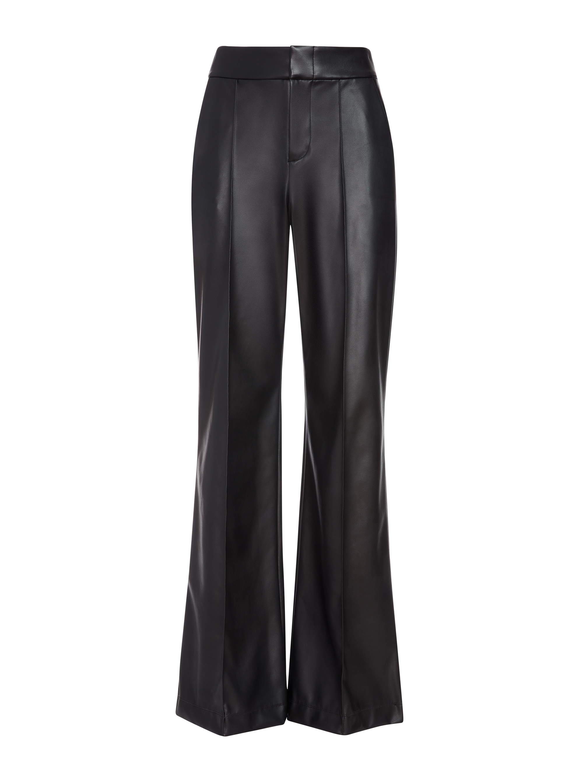 DYLAN VEGAN LEATHER WIDE LEG PANT - 1