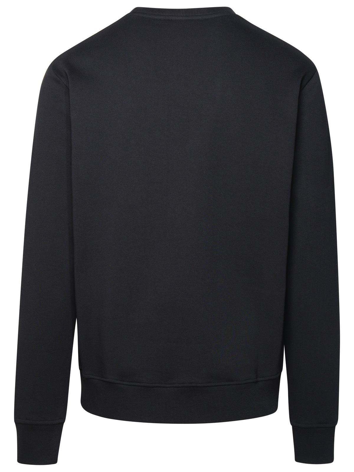 Balmain Black Cotton Sweatshirt - 3