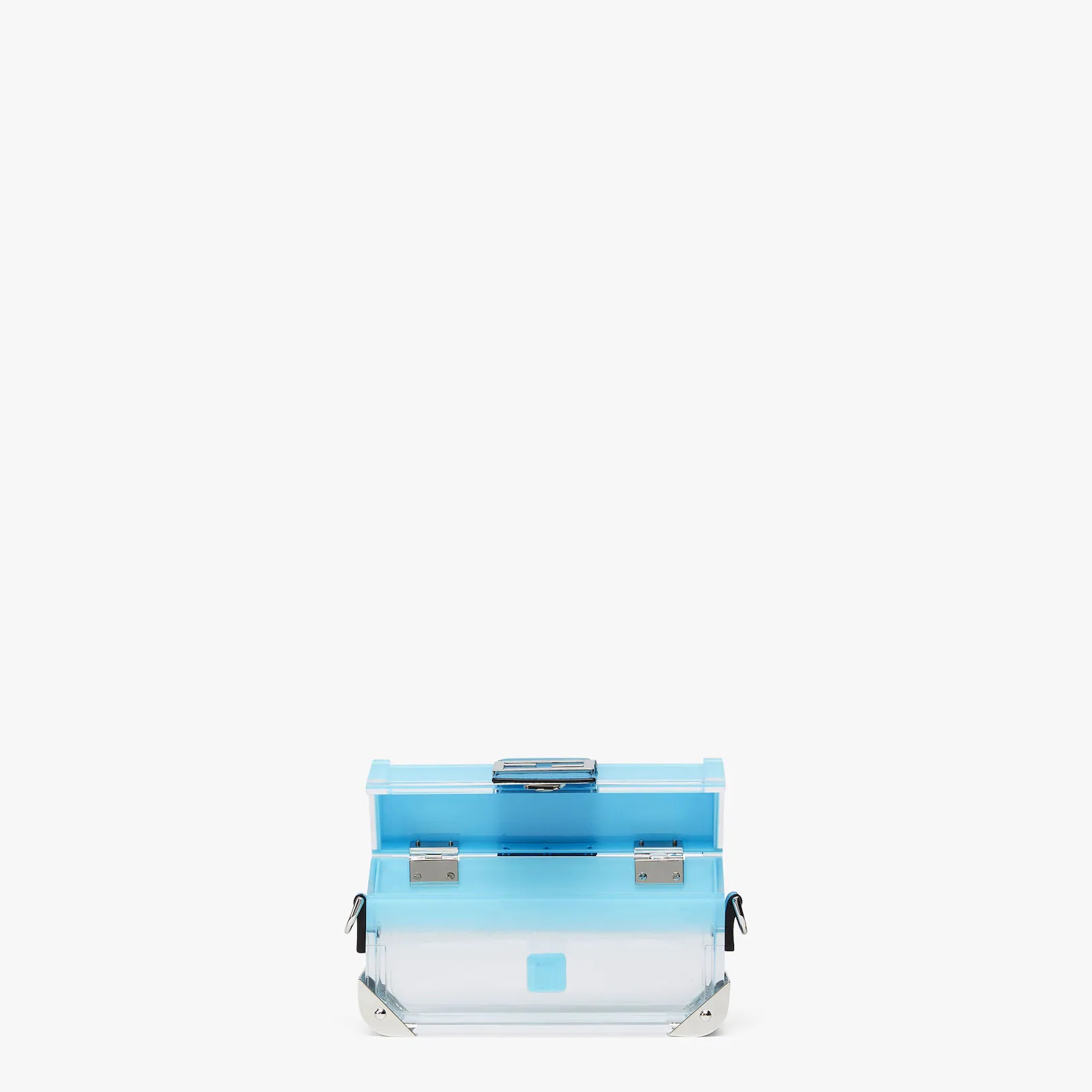 Light blue and transparent plexiglass bag - 4