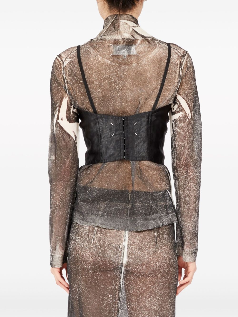 Metal satin vest top - 5