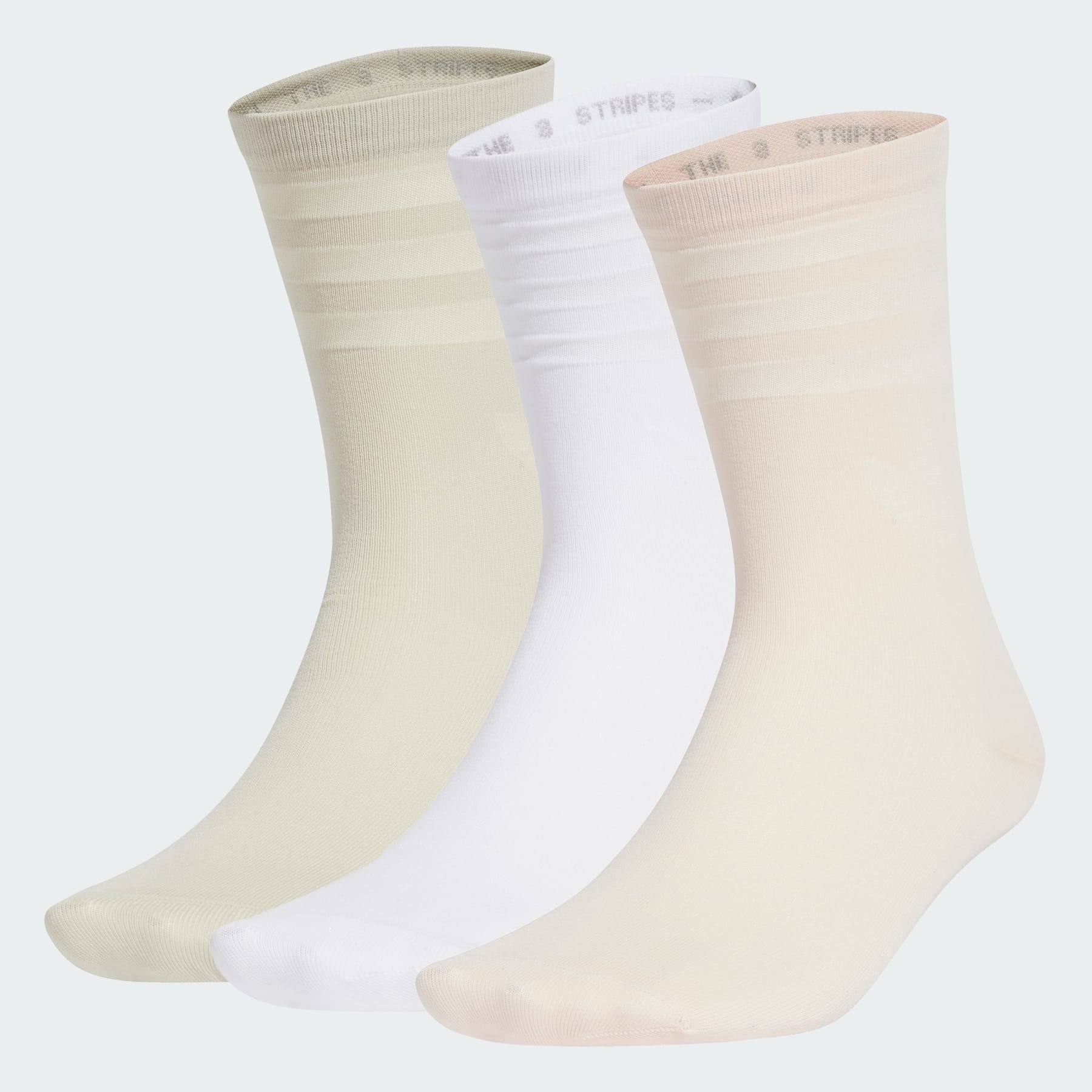 Collective Power Mid-Cut Crew Length Socks 3 Pairs - 1