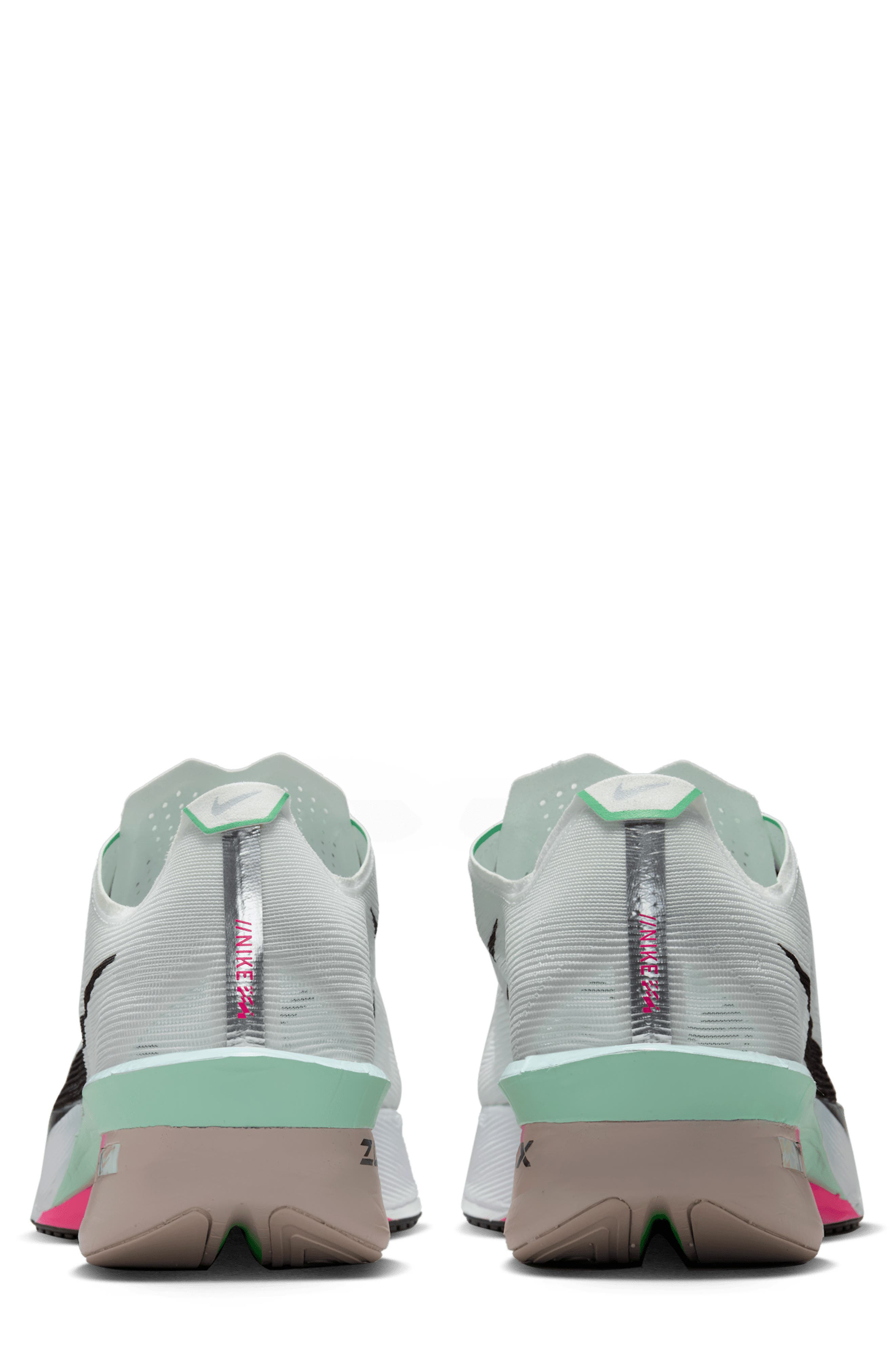Nike ZoomX Vaporfly Next 4 Racing Shoe in White/Hyper Pink at Nordstrom - 5