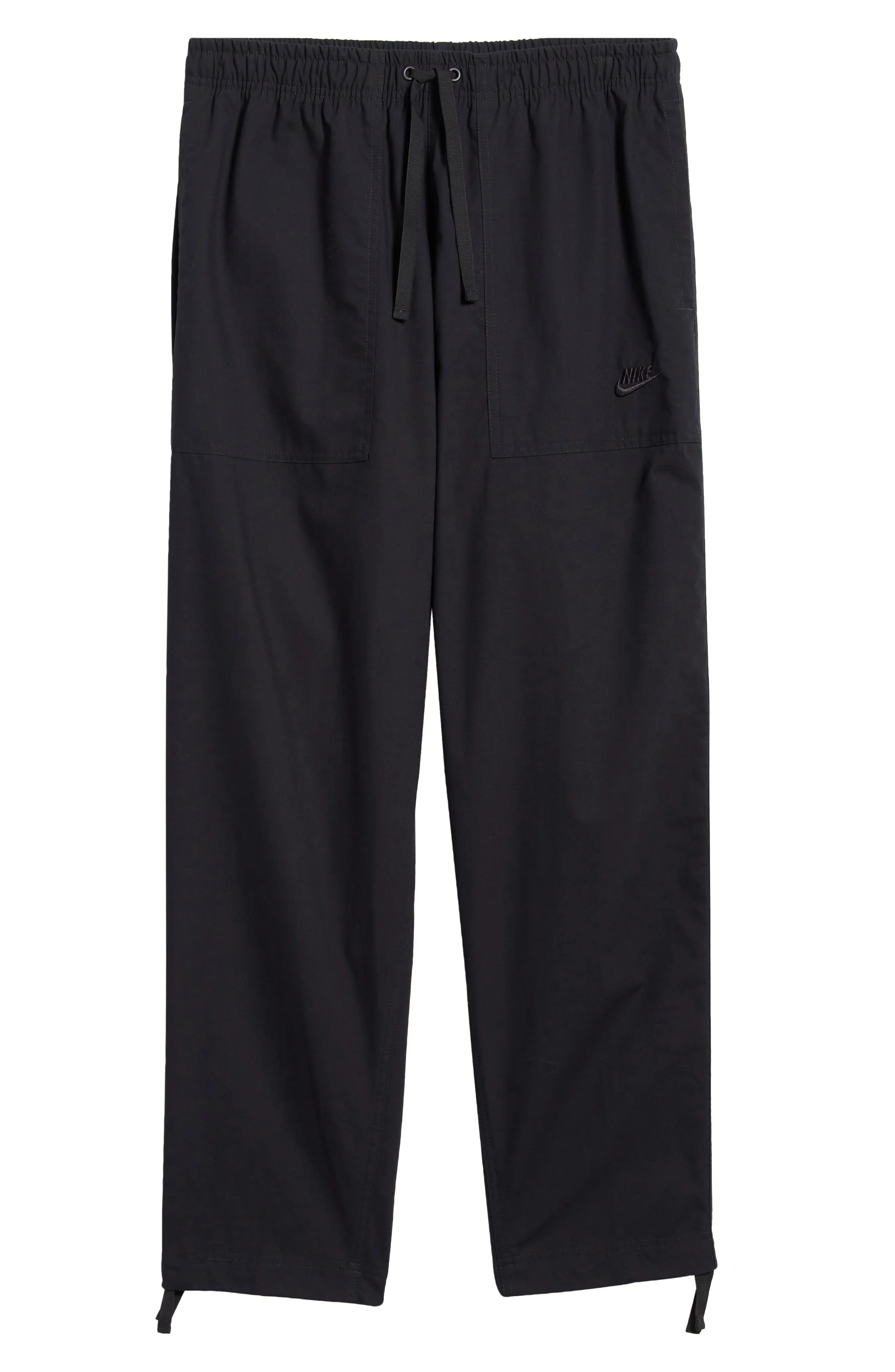 Sportswear Club Barcelona Woven Cotton Pants in Black/Black - 4