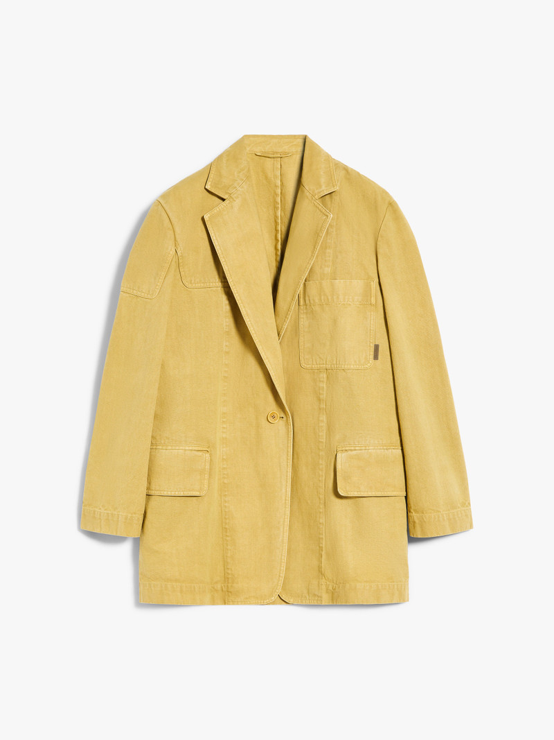 DIZZY Cotton canvas oversized jacket - 1