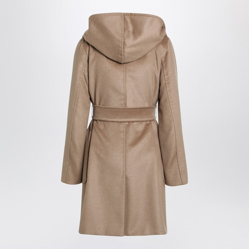 Max Mara Camel Wrap Coat Women - 2