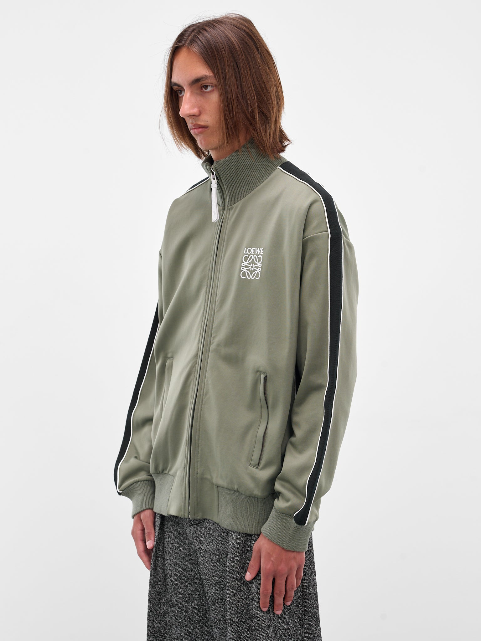 Green Technical Jersey Tracksuit Jacket - 2