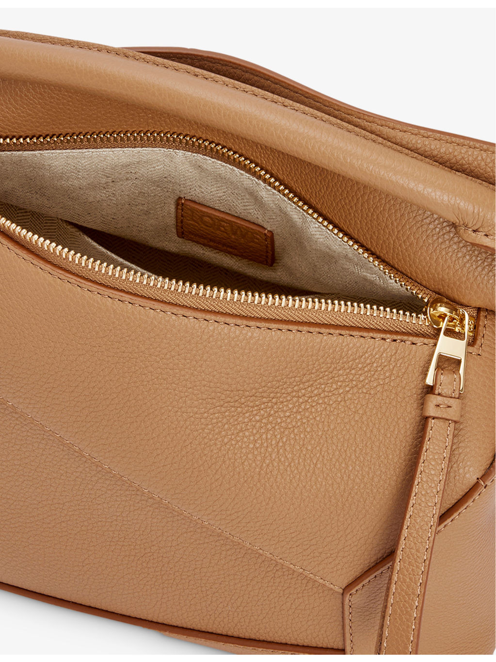 Puzzle small leather shoulder bag - 4