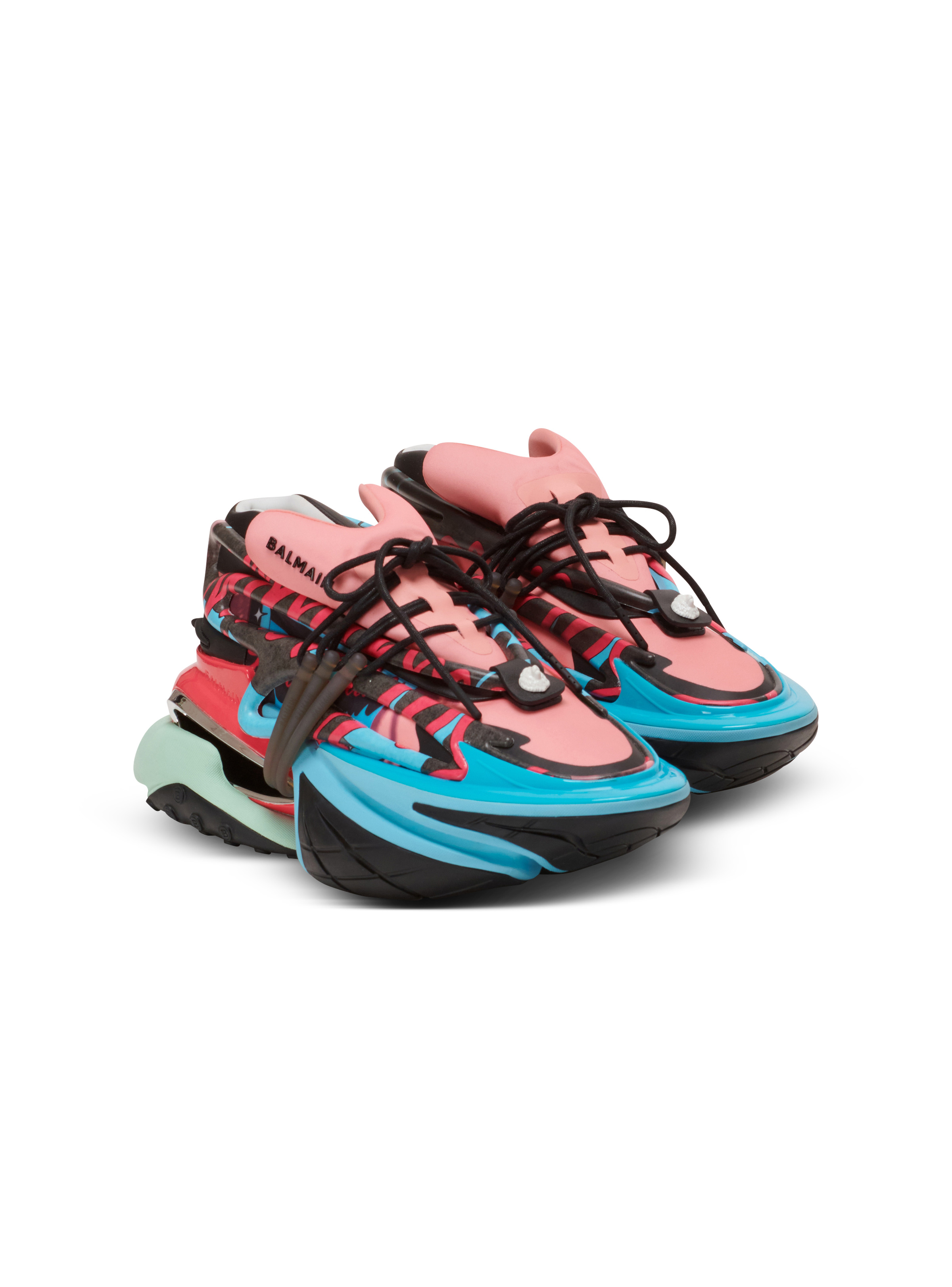 Unicorn Low sneakers in neoprene and calfskin - 2