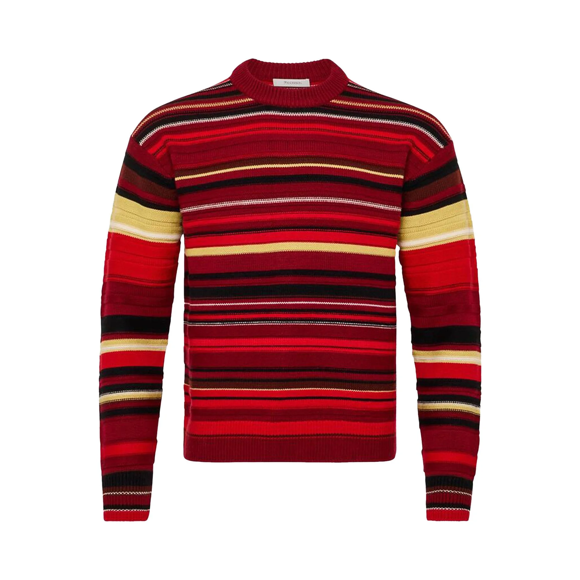 JW Anderson Multi Stripe Jumper 'Red/Multi' - 1