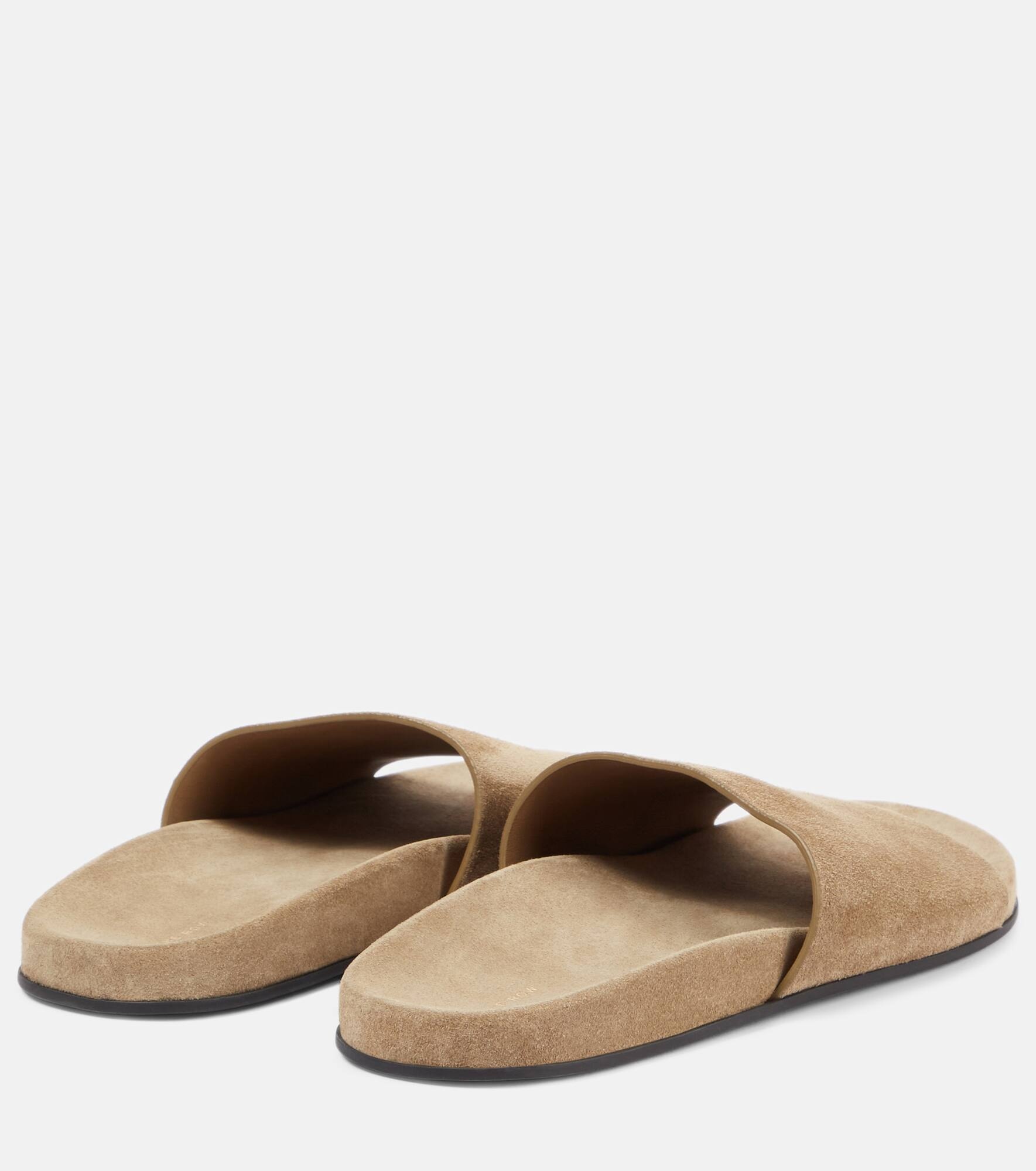 Hugh suede slides - 2