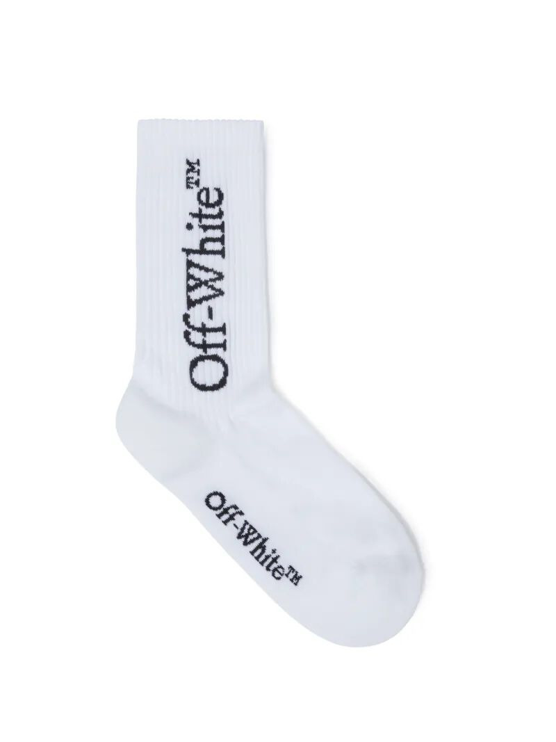 White Bookish Mid Socks - 3