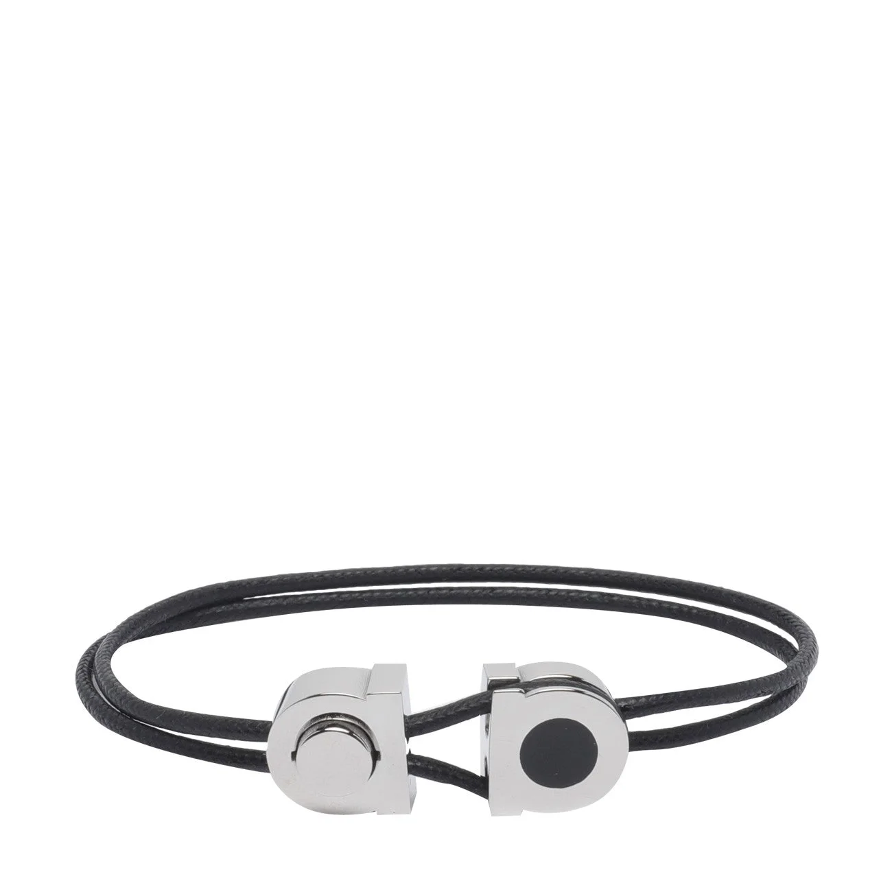 Ferragamo Men Double Gancini Bracelet - 1