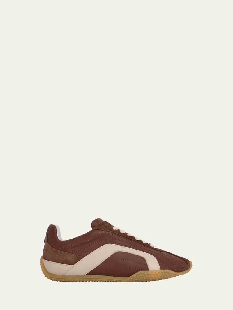 Jump Mixed Leather Sneakers 1