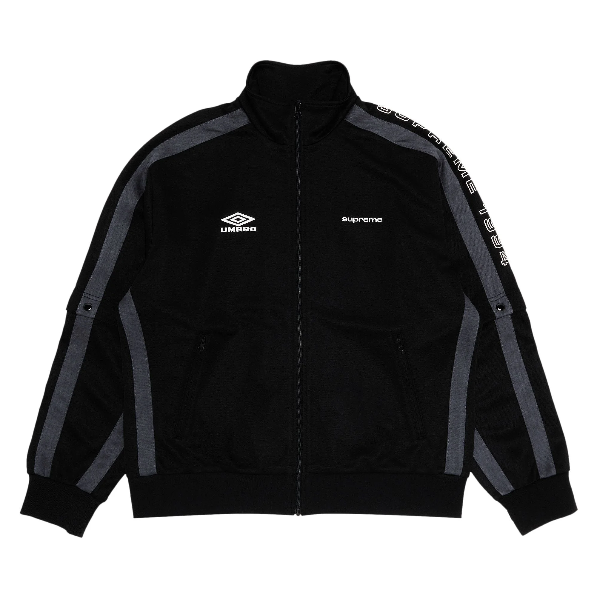 Supreme x Umbro Snap Sleeve Jacket 'Black' - 1