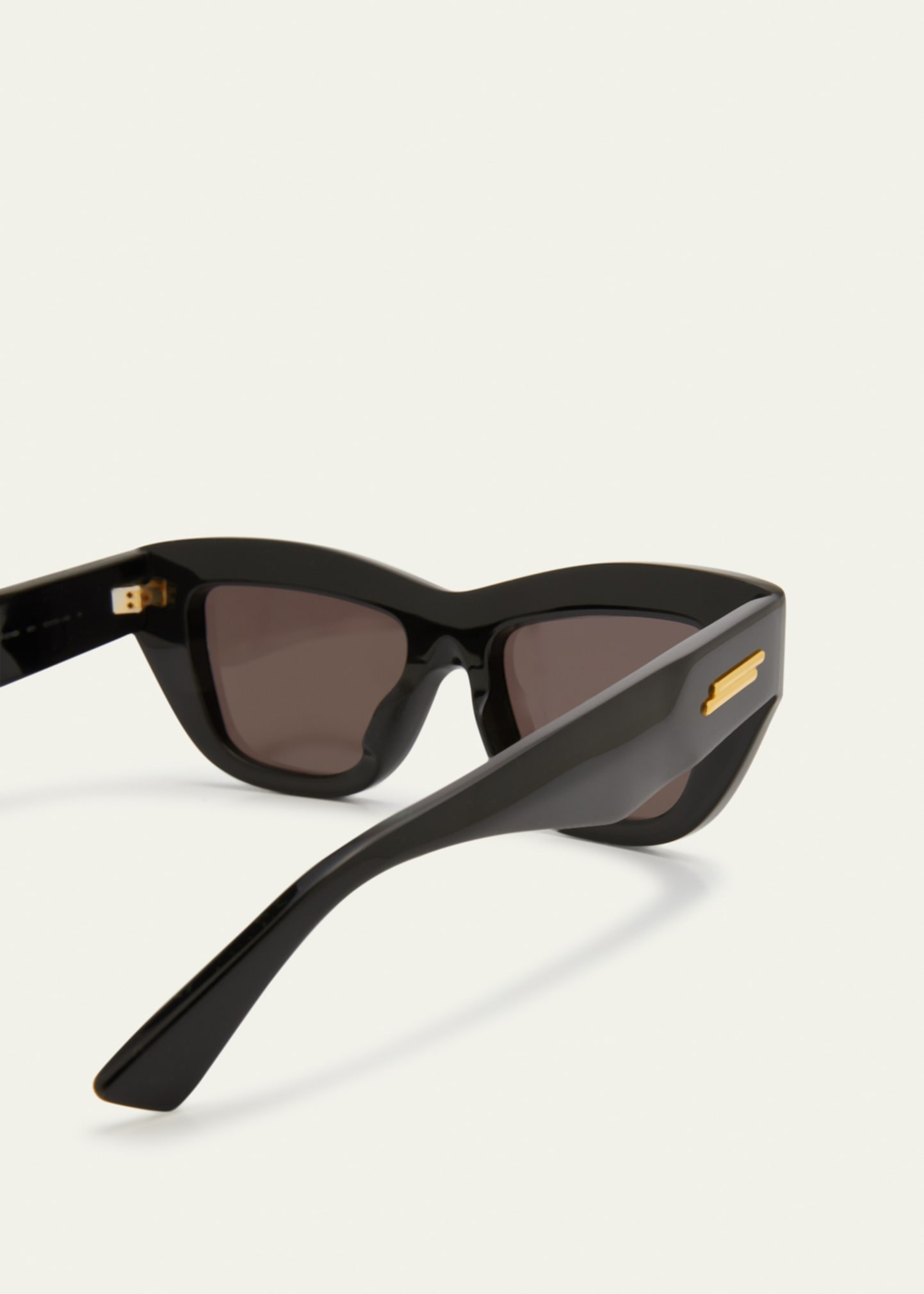 Raised Logo Acetate Cat-Eye Sunglasses - 4