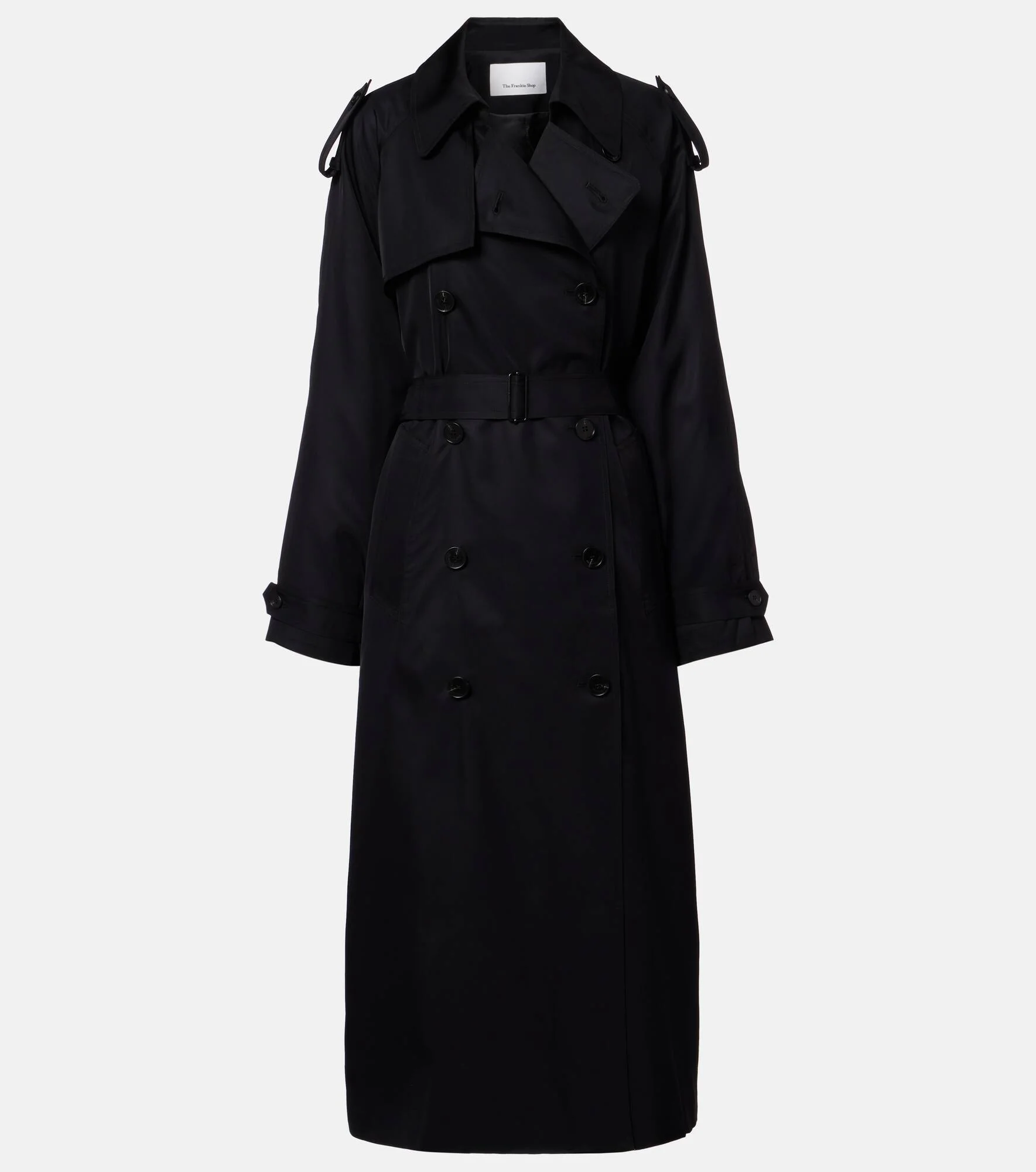 Veyron double-breasted twill trench coat - 1