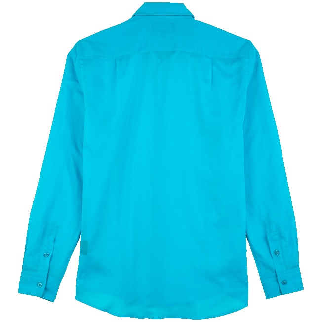 Unisex Cotton Voile Light Shirt Solid - 2