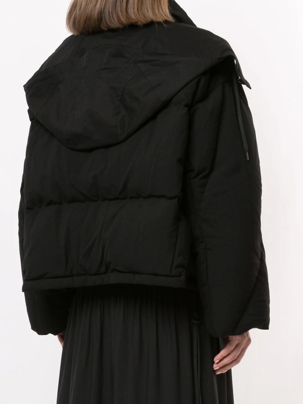 hooded oversized jacket - 4