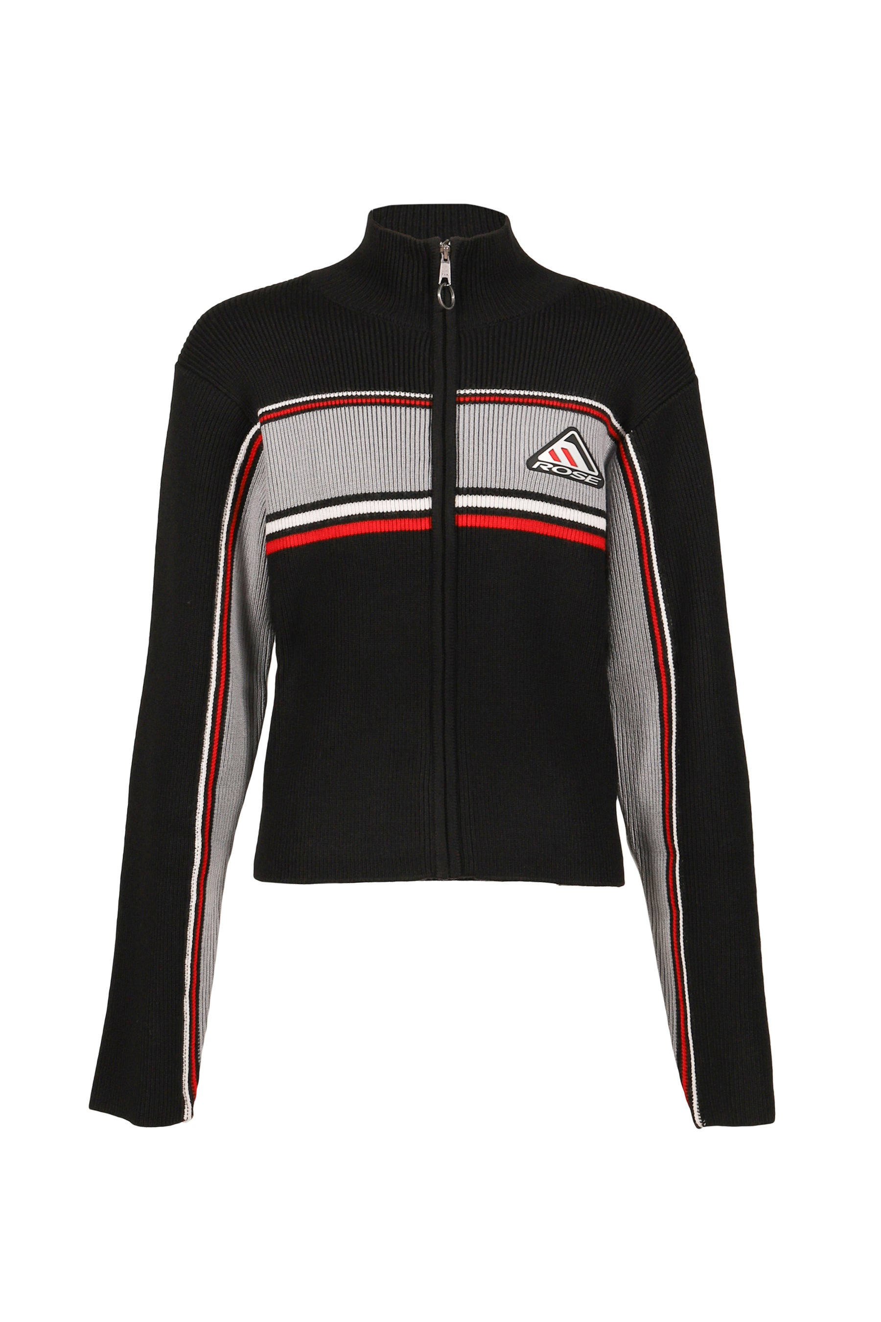 SHRUNKEN TRACK JACKET / BLK GRY - 1