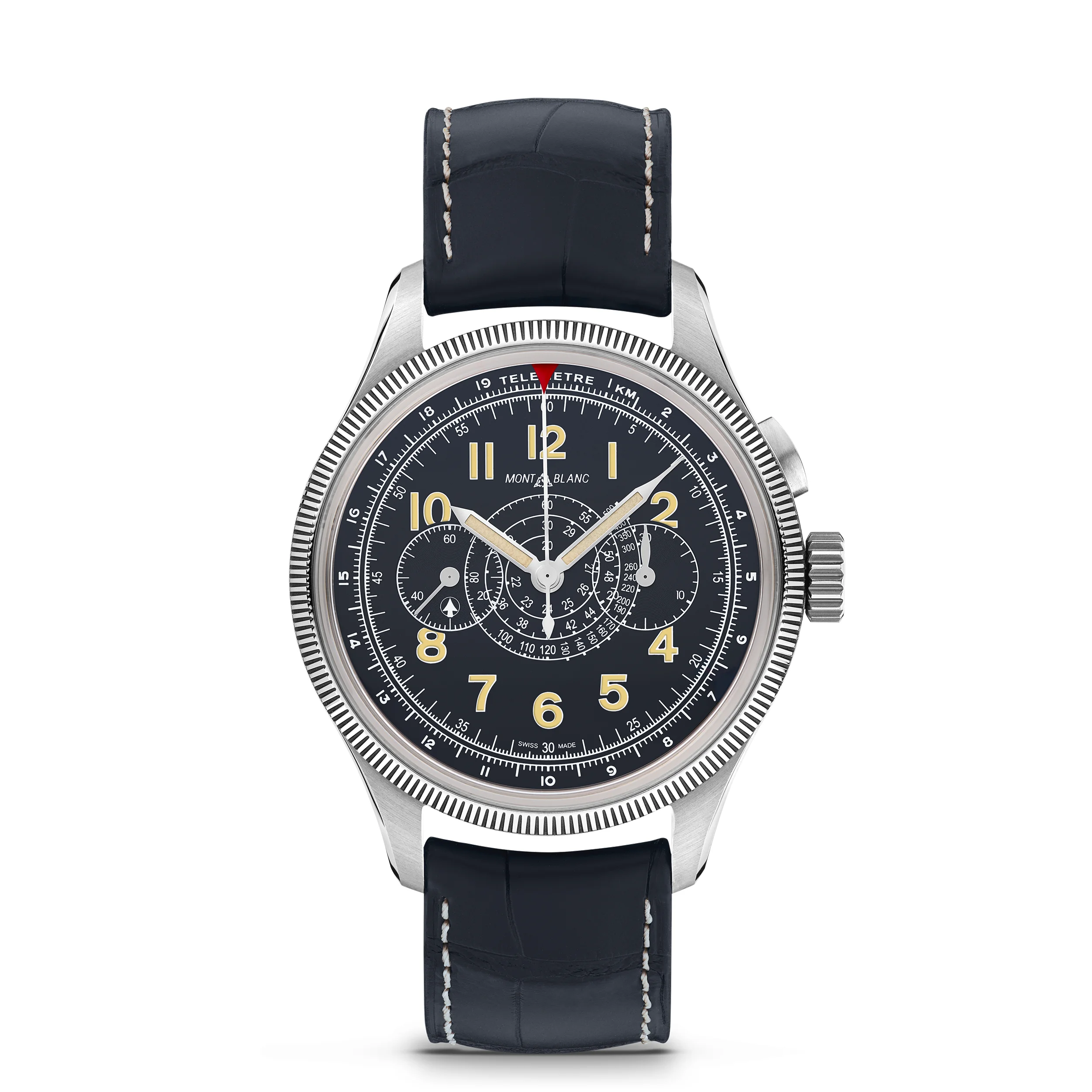 MONTBLANC 1858 MINERVA MONOPUSHER CHRONOGRAPH RED ARROW LIMITED EDITION - 88 PIECES - 1