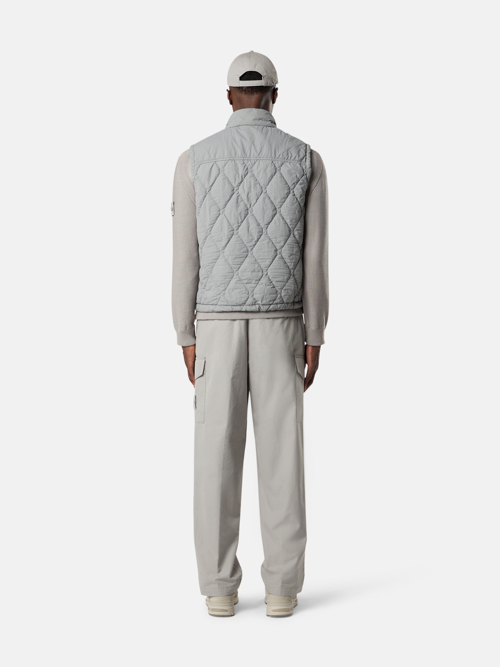 G100011 NYLON SMERIGLIATO WITH PRIMALOFT®-TC_STONE ISLAND GHOST - 6