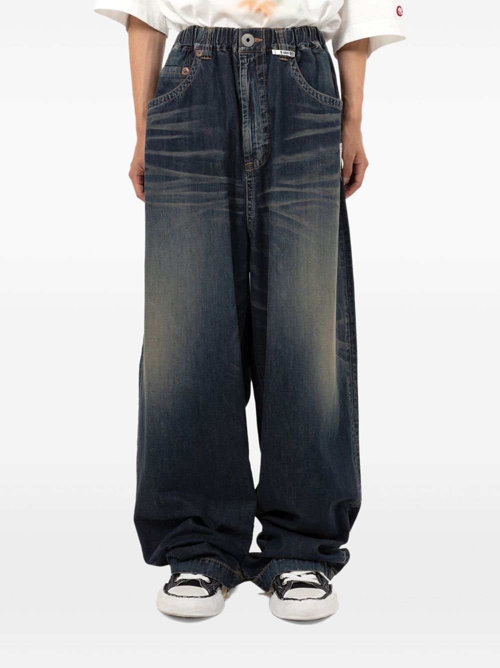 wide-leg jeans - 2