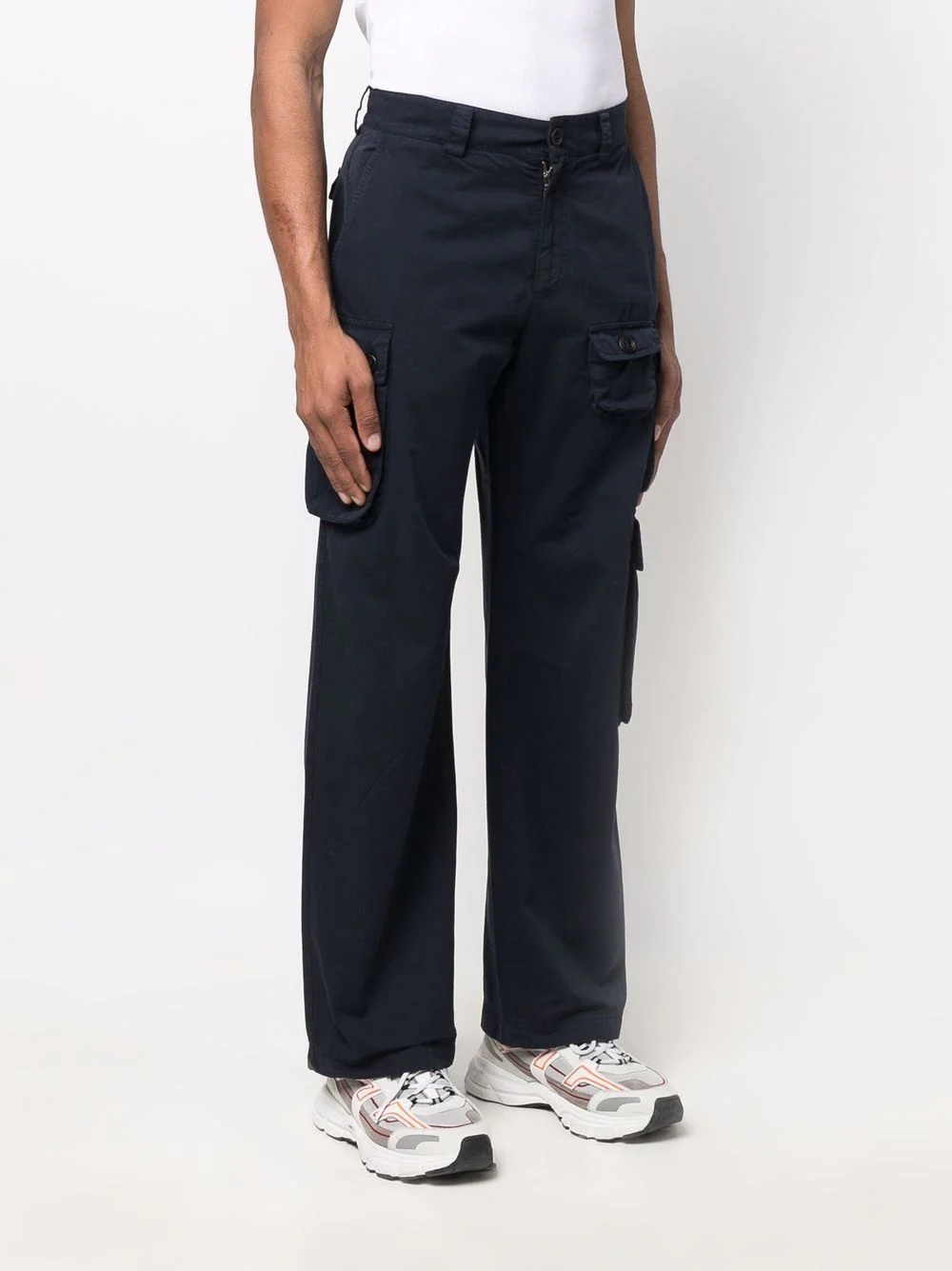 cotton cargo pants - 3