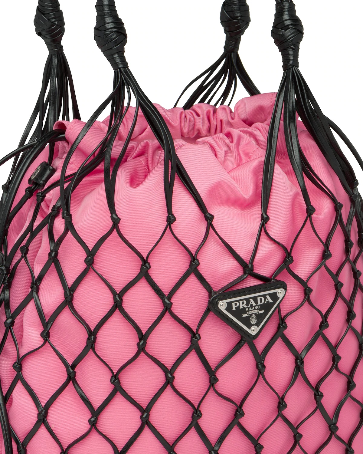 Mesh hobo bucket bag - 6