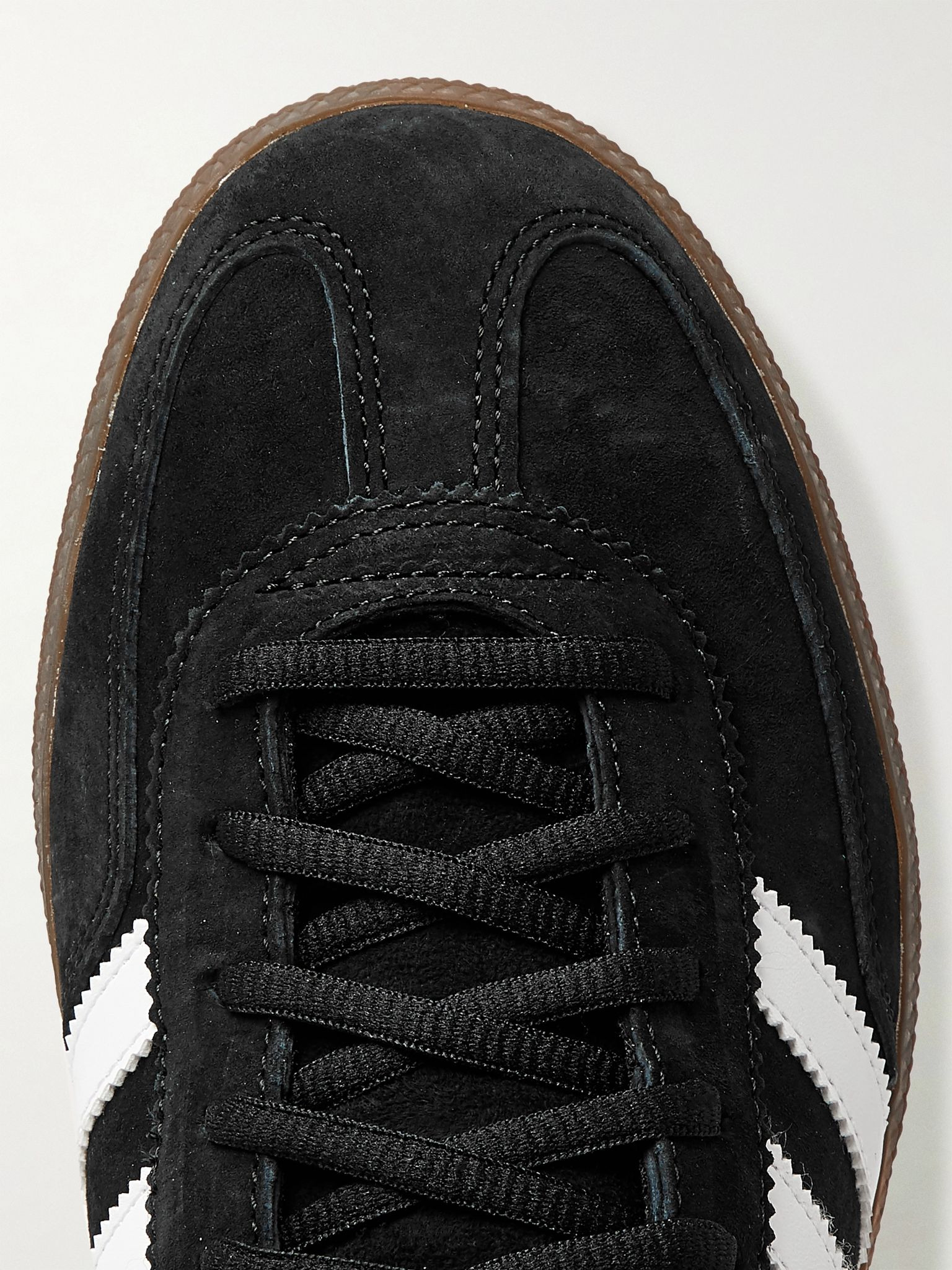 Handball Spezial Suede and Leather Sneakers Black - 5