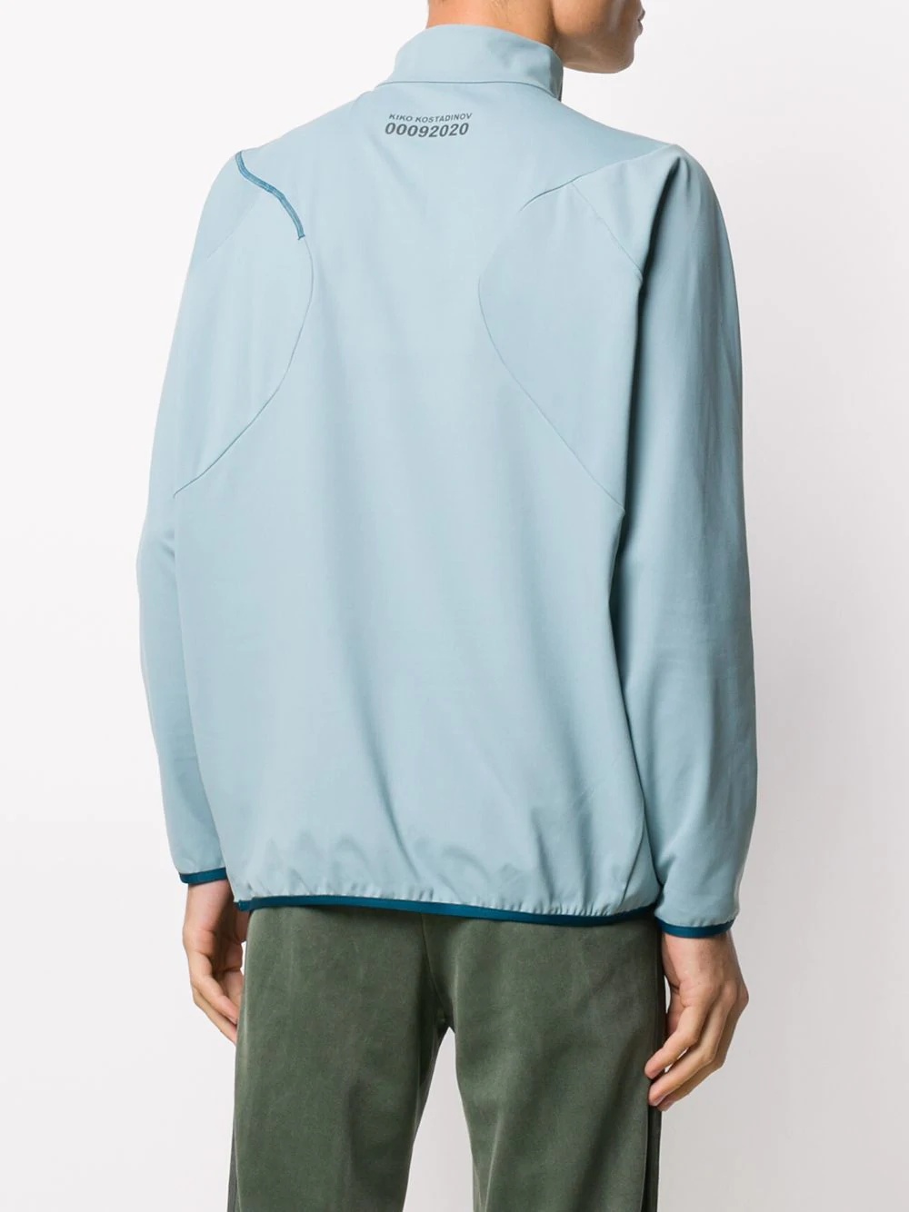 x Kiko Kostadinov high-neck zip-up sweatshirt - 4