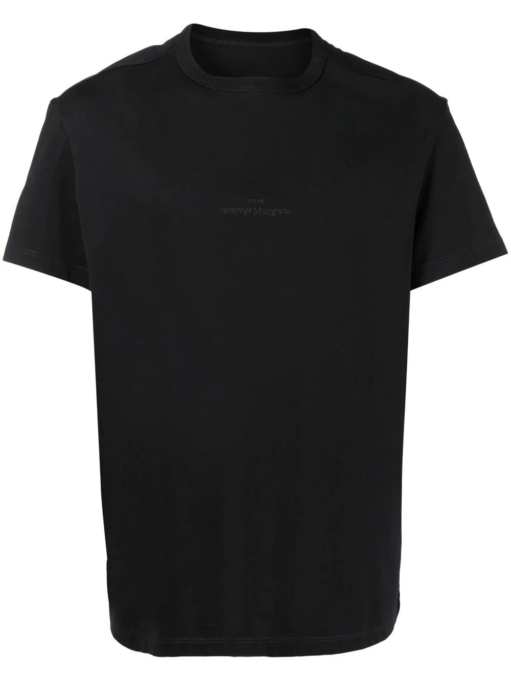 crew neck short-sleeved T-shirt - 1