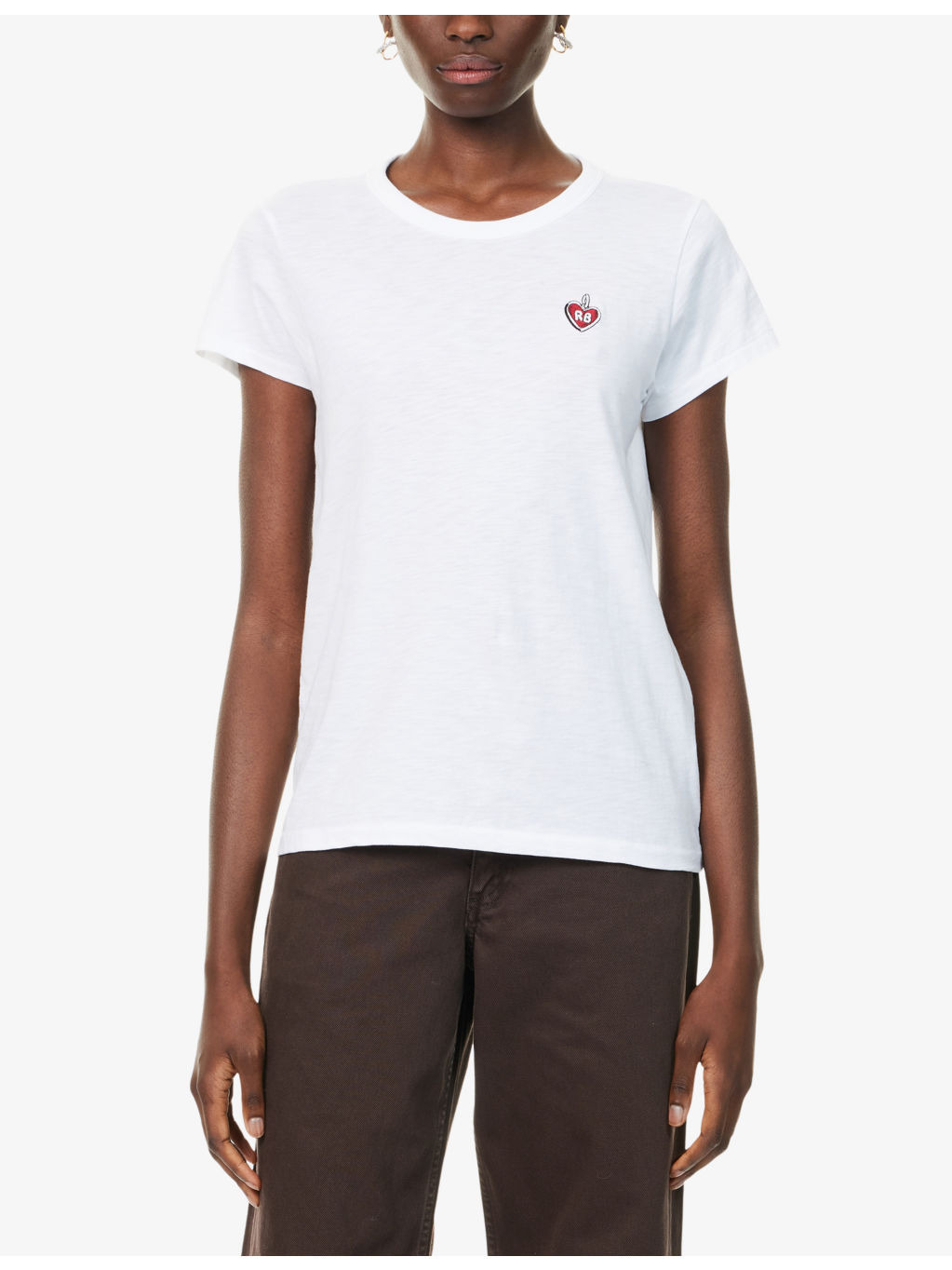 Lucky Charm Embroidered Cotton-Jersey T-shirt - 3