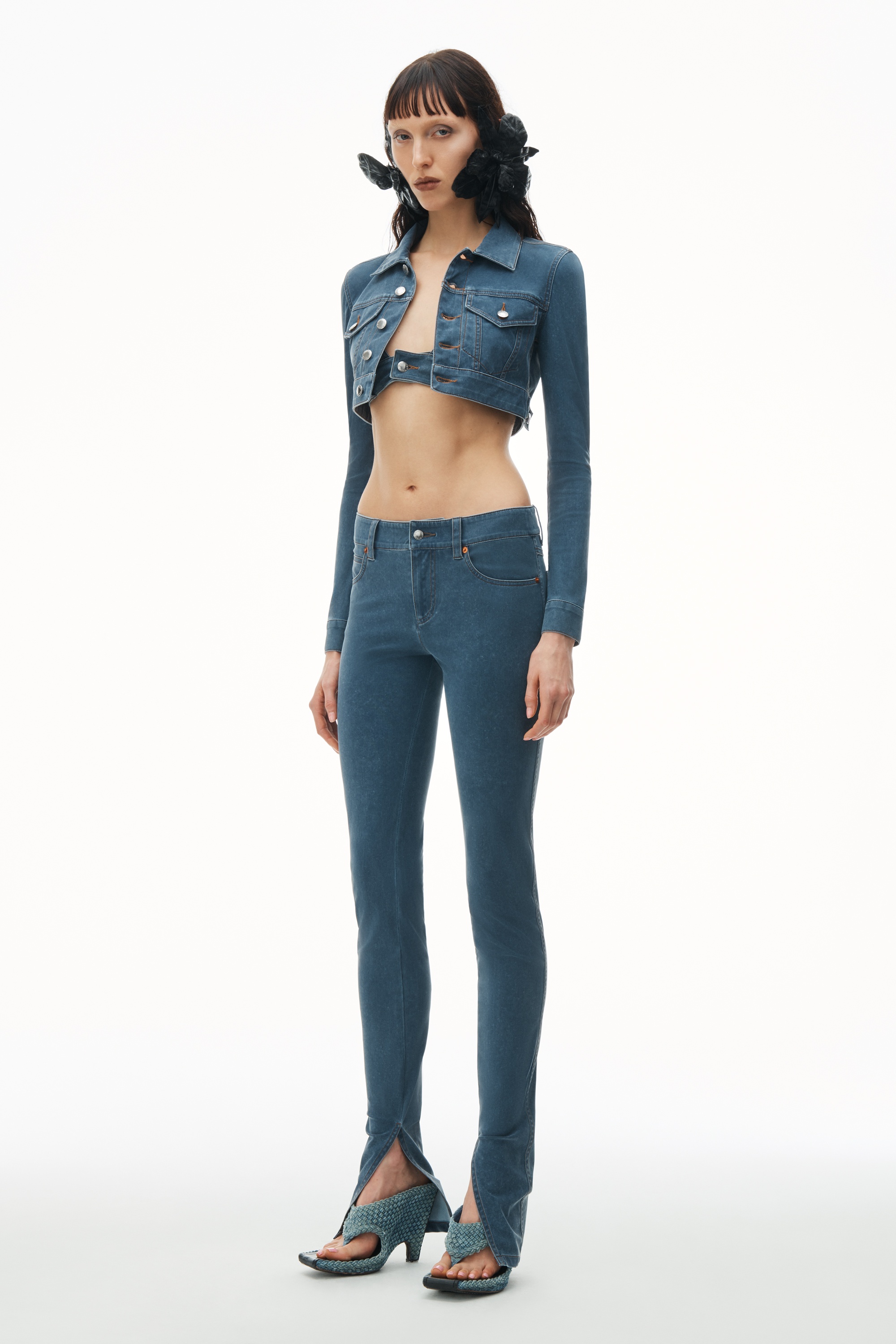 Legging in Denim Trompe-L'oeil - 2