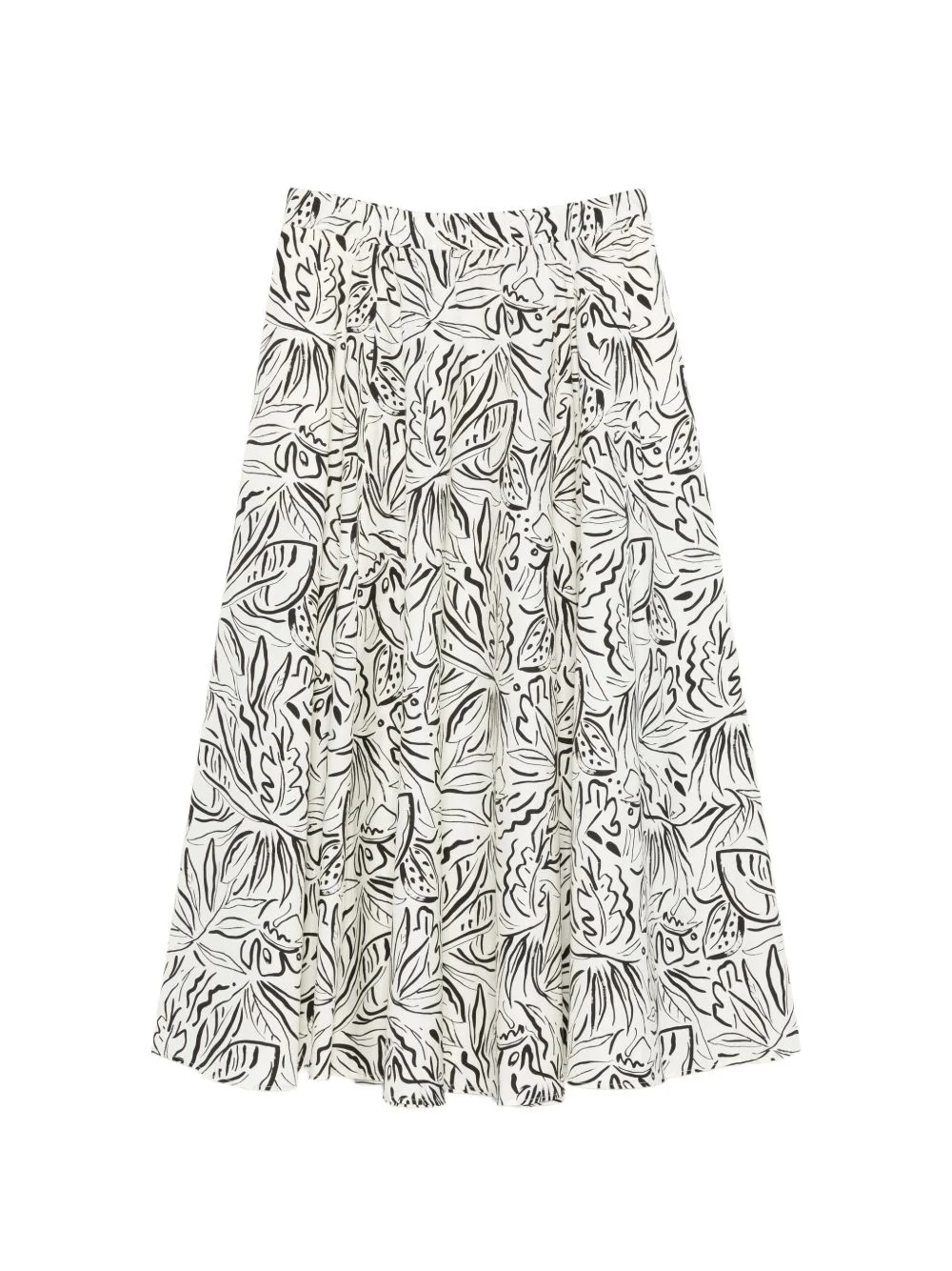 patterned skirt - 1