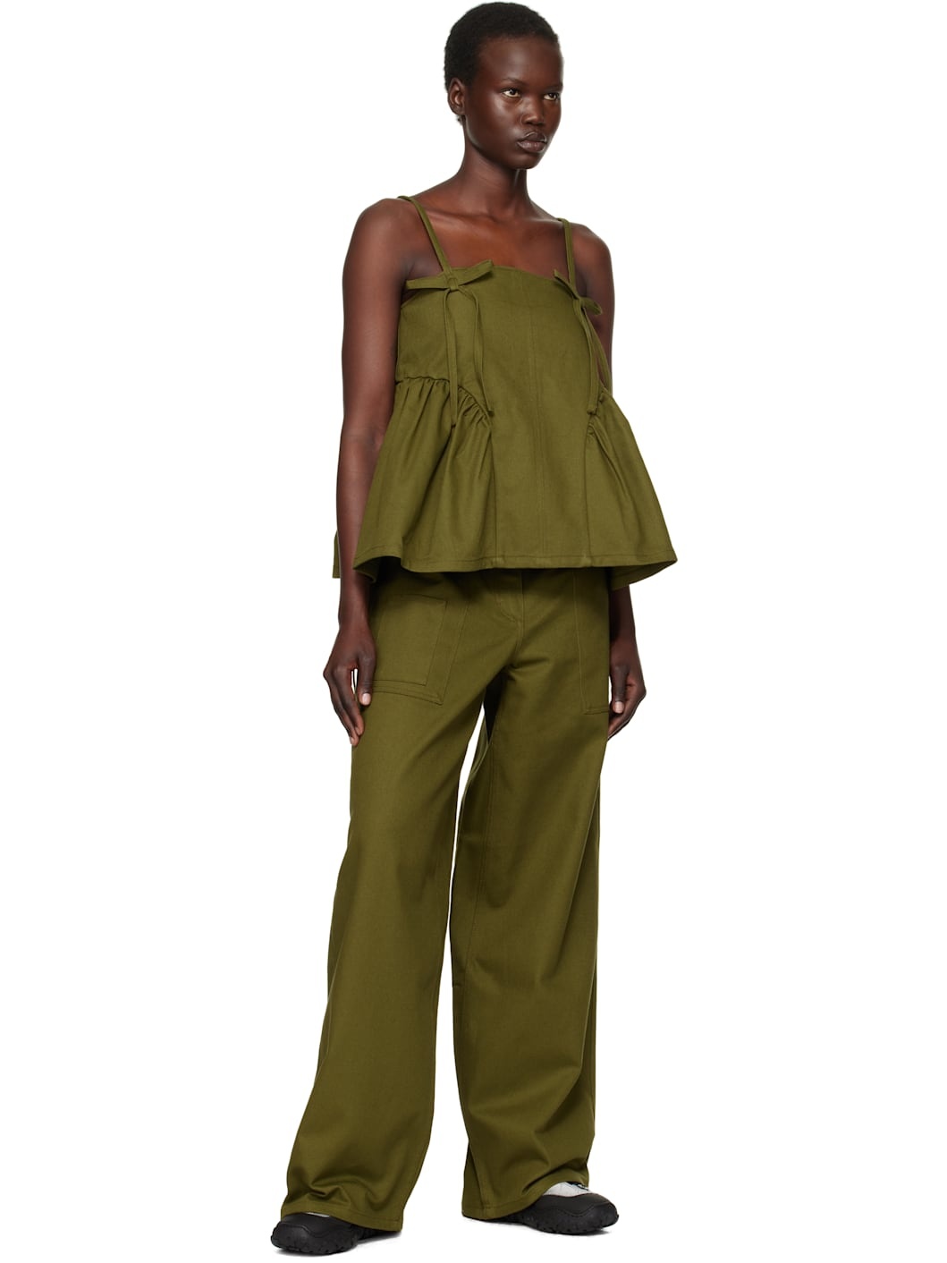 可憐にして大胆 CECILIE BAHNSEN Anita コットンデニム パンツ Cecilie Bahnsen Anita Denim Trousers | Shopbop