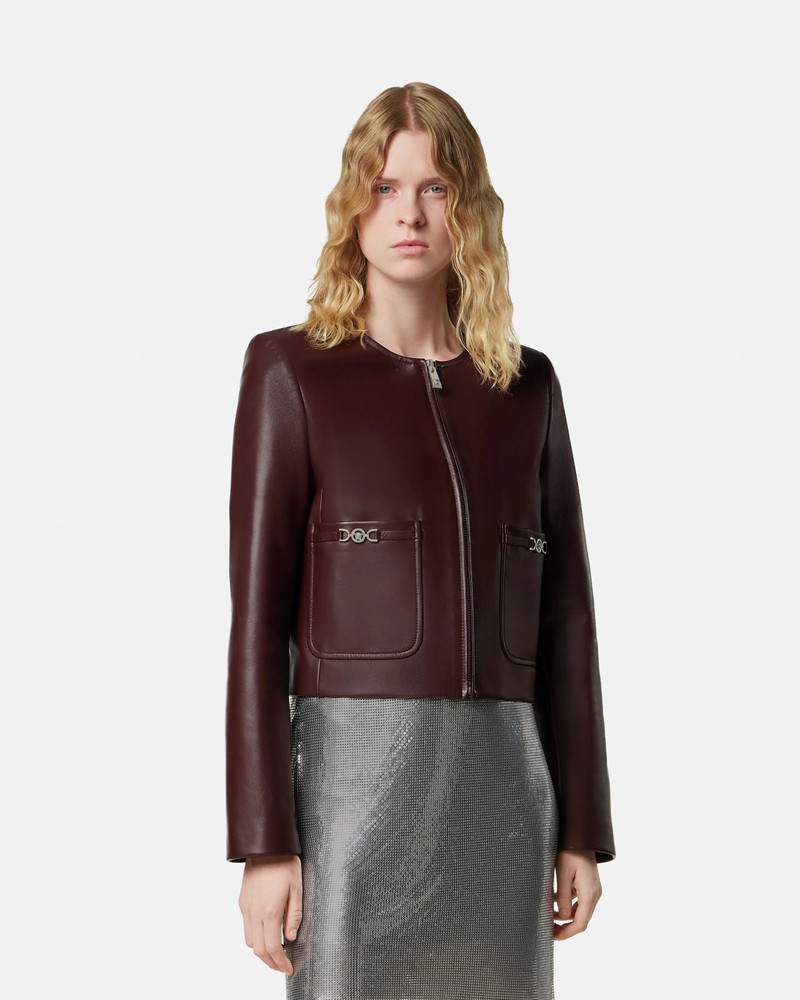 Leather Cardigan Jacket 4