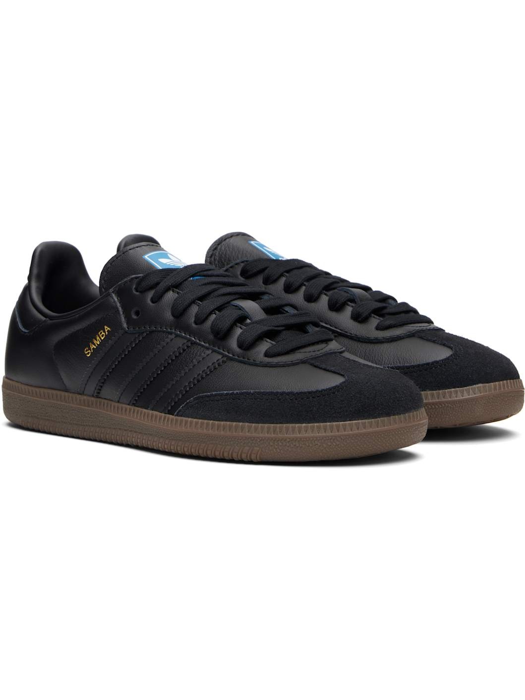 Black Samba OG Sneakers - 4
