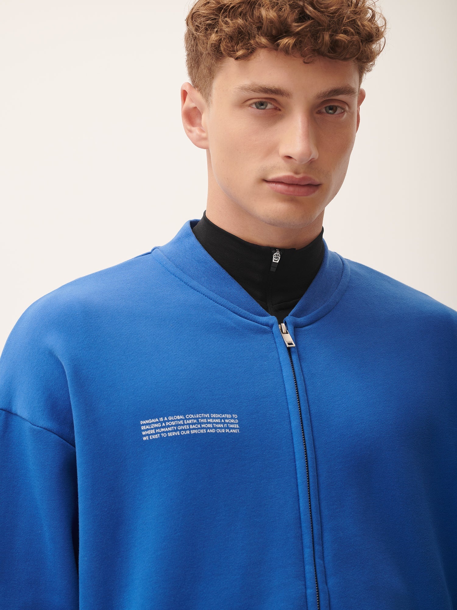 Mens 365 Midweight Bomber Jacket - Gaia Blue - 4